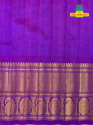 HANDLOOM GADWAL PURE SILK SAREE