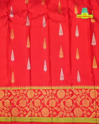 GADWAL PURE SILK HANDLOOM TURNING BORDER SAREE