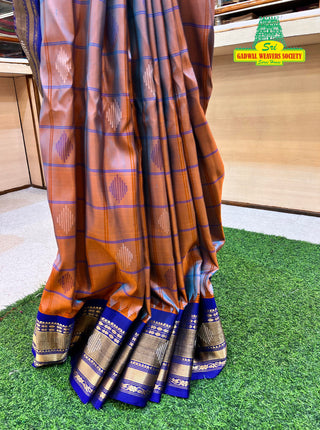 EXCLUSIVE GADWAL PURE SILK HANDLOOM SAREE