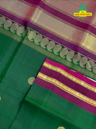 KANCHIPURAM LIGHTWEIGHT SILK SAREE