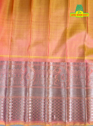 HANDLOOM GADWAL PURE SILK SAREE