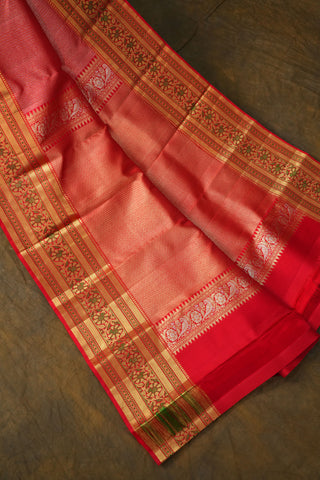 KANCHIPURAM PURE SILK HANDLOOM SAREE