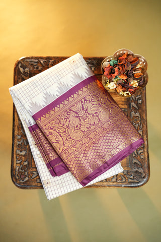 SEMI GADWAL SAREE