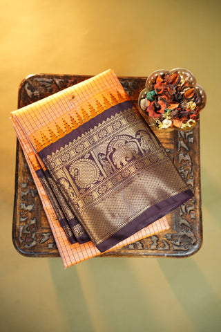 SEMI GADWAL SAREE