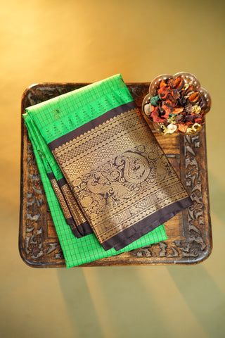 SEMI GADWAL SAREE