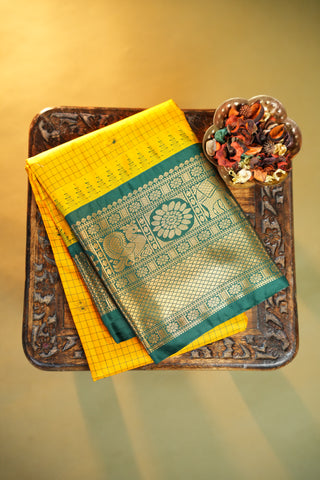 SEMI GADWAL SAREE