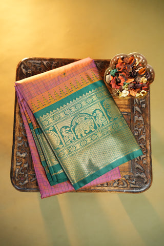SEMI GADWAL SAREE
