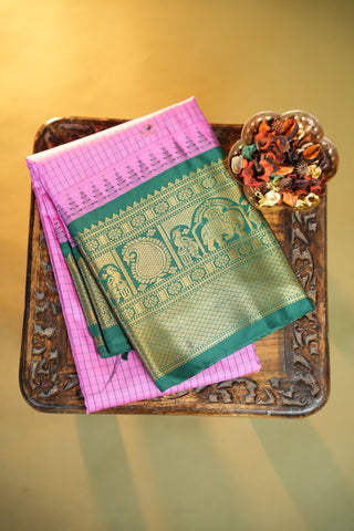 SEMI GADWAL SAREE