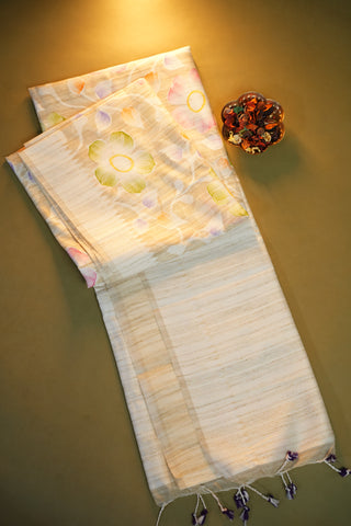 MANGALAGIRI LINEN COTTON SAREE