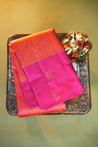 KANCHIPURAM PURE SILK HANDLOOM SAREE