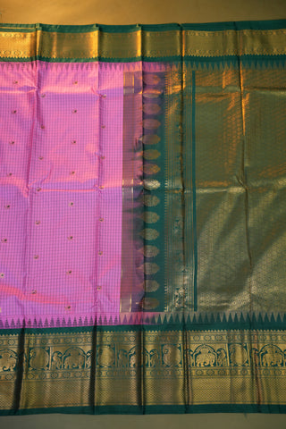 SEMI GADWAL SAREE