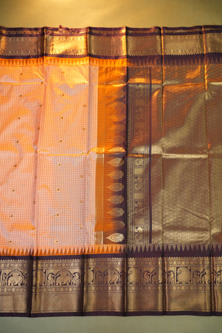 SEMI GADWAL SAREE