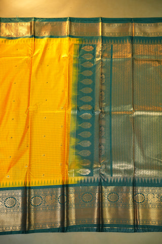 SEMI GADWAL SAREE