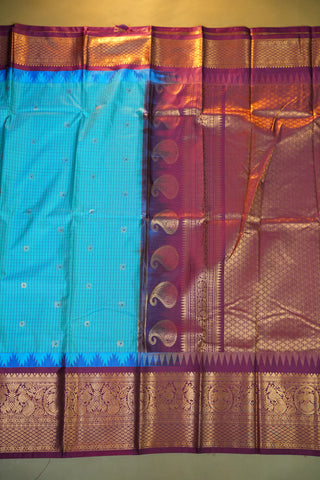 SEMI GADWAL SAREE