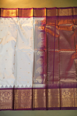 SEMI GADWAL SAREE