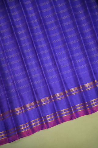 GADWAL PURE SILK GAP BORDER HANDLOOM SAREE