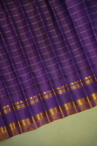 GADWAL PURE SILK GAP BORDER HANDLOOM SAREE