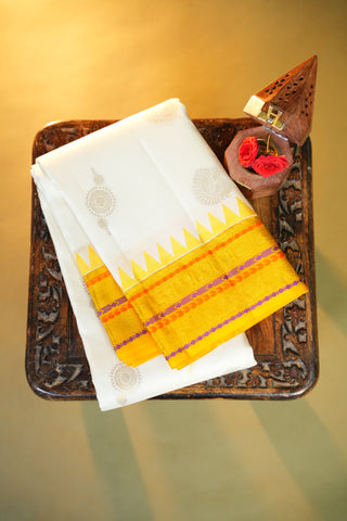 TRADITIONAL KANCHI PURE SILK HANDLOOM SAREE