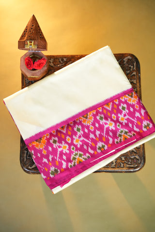 POCHAMPALLY IKKAT PURE SILK HANDLOOM SAREE