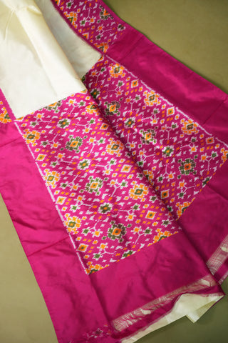 POCHAMPALLY IKKAT PURE SILK HANDLOOM SAREE