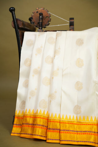 TRADITIONAL KANCHI PURE SILK HANDLOOM SAREE