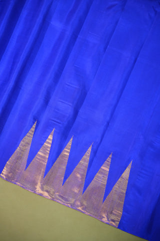 GADWAL PURE SILK TISSUE BORDER HANDLOOM SAREE