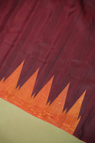 GADWAL PURE SILK TISSUE BORDER HANDLOOM SAREE