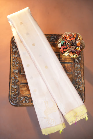 GADWAL PURE SILK HANDLOOM SAREE WITH BUTTA BORDER