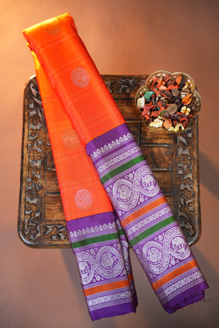 EXCLUSIVE GADWAL PURE SILK HANDLOOM SAREE