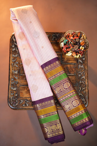 EXCLUSIVE GADWAL PURE SILK HANDLOOM SAREE