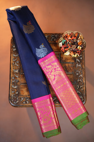 EXCLUSIVE GADWAL PURE SILK HANDLOOM SAREE