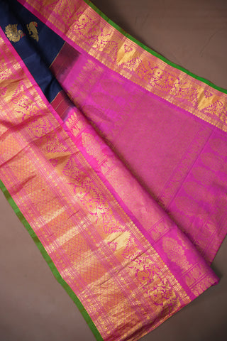 EXCLUSIVE GADWAL PURE SILK HANDLOOM SAREE
