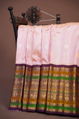 EXCLUSIVE GADWAL PURE SILK HANDLOOM SAREE