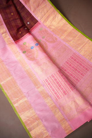 EXCLUSIVE GADWAL PURE SILK HANDLOOM SAREE