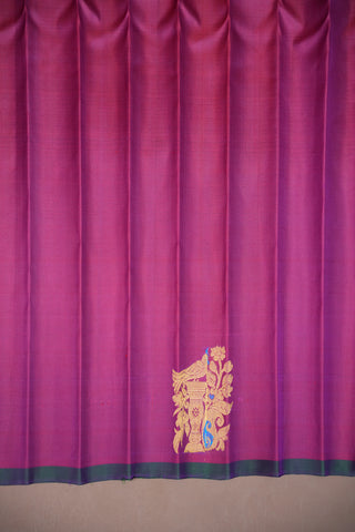 GADWAL PURE SILK HANDLOOM SAREE WITH BUTTA BORDER