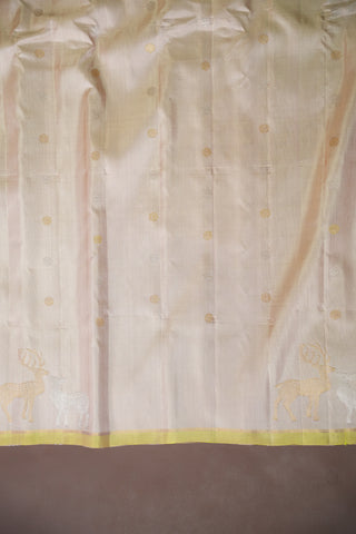 GADWAL PURE SILK HANDLOOM SAREE WITH BUTTA BORDER
