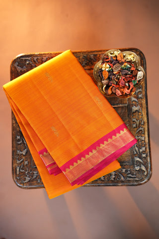 KANCHIPURAM PURE SILK HANDLOOM SAREE