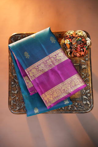 KANCHIPURAM PURE SILK HANDLOOM SAREE