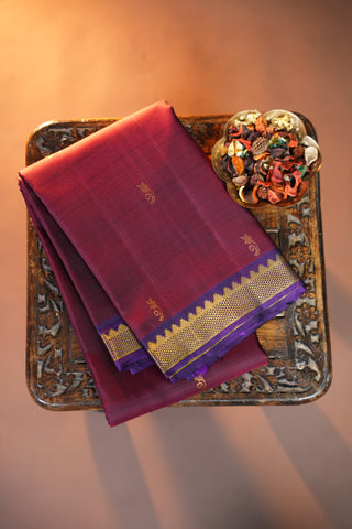 KANCHIPURAM PURE SILK HANDLOOM SAREE