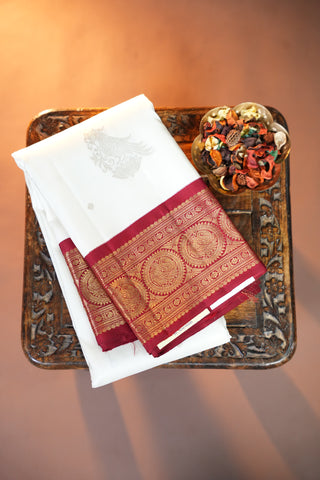 KANCHIPURAM PURE SILK HANDLOOM SAREE