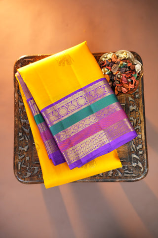 KANCHIPURAM PURE SILK HANDLOOM SAREE