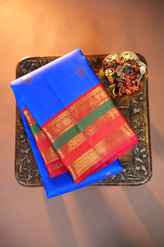 KANCHIPURAM PURE SILK HANDLOOM SAREE