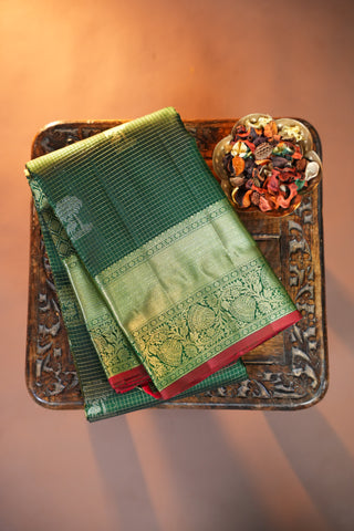 KANCHIPURAM PURE SILK HANDLOOM SAREE