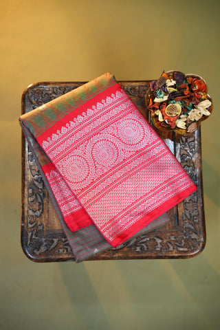 SEMI GADWAL SAREE