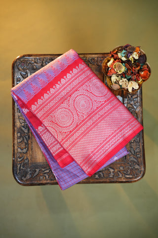 SEMI GADWAL SAREE