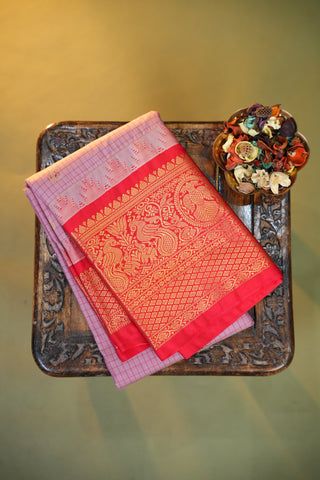 SEMI GADWAL SAREE