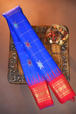 UNIQUE GADWAL PURE SILK TRADITIONAL SAREE