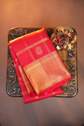 KANCHIPURAM PURE SILK HANDLOOM SAREE