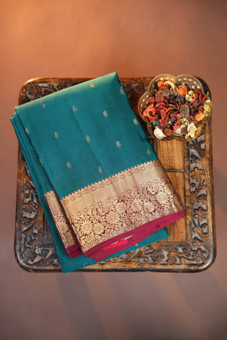 KANCHIPURAM PURE SILK HANDLOOM SAREE