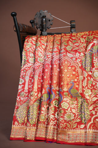 KANCHI PURE SILK DESIGNERY BRIDAL HANDLOOM SAREE